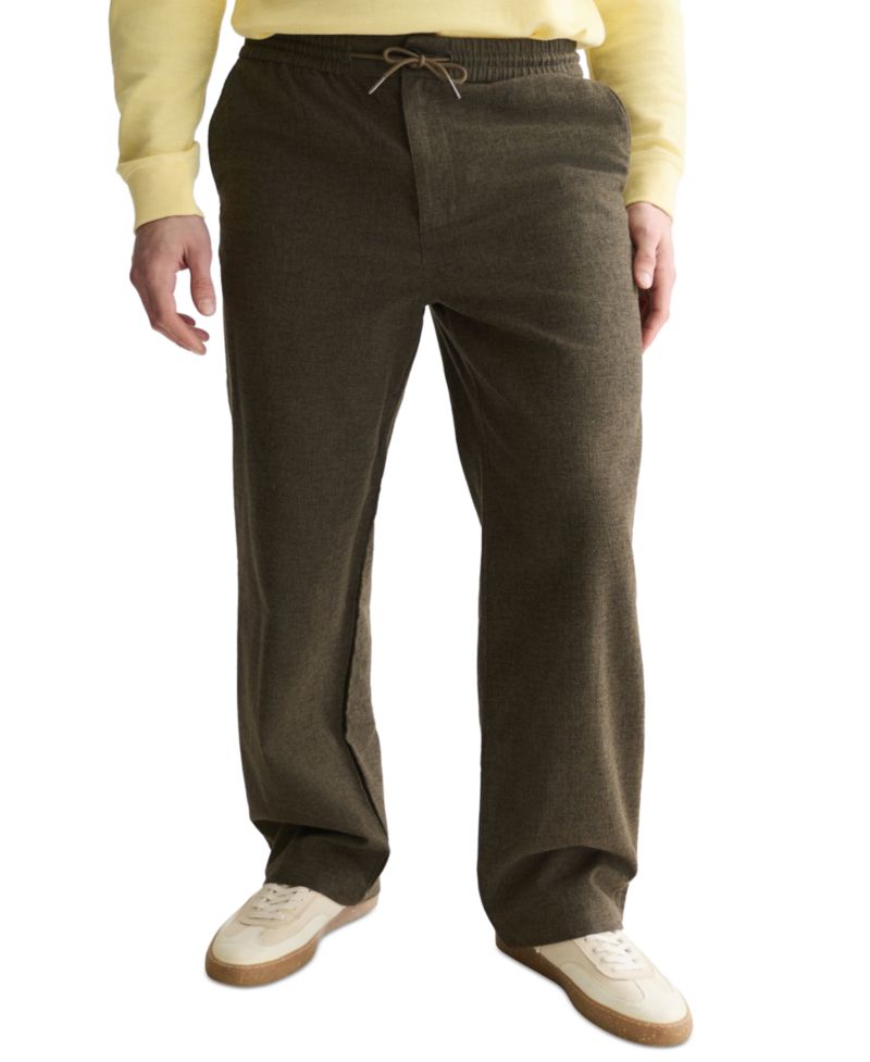Men's Otis Melange Relaxed-Fit Pants