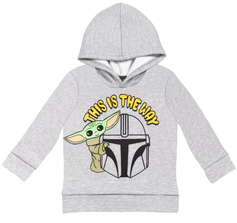 Toddler Boys 2T-5T The Mandalorian Grogu Two-Piece Fleece Hoodie and Jogger Set