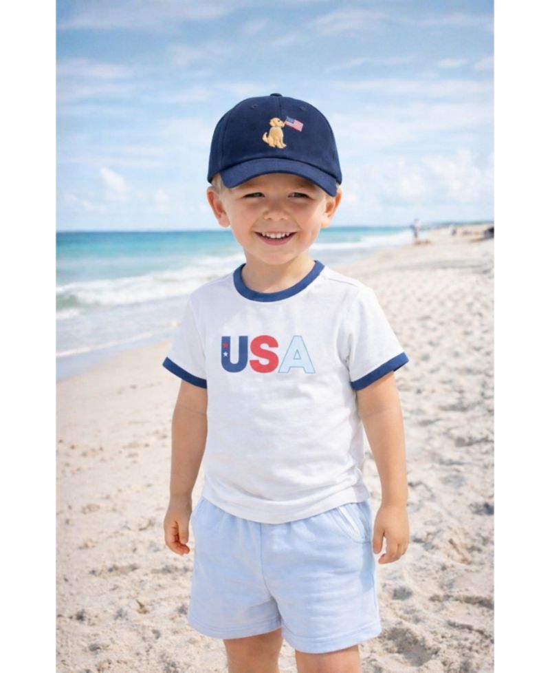 Baby Unisex Seersucker Pocket Shorts