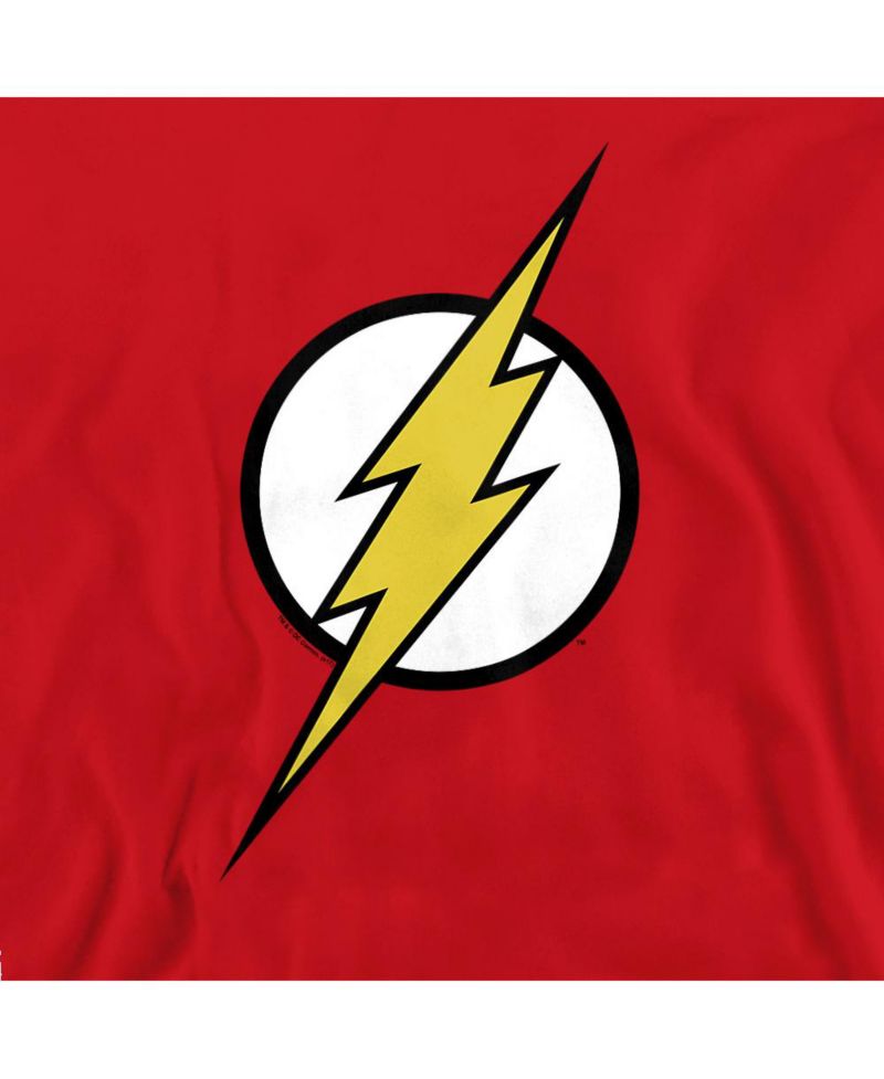 Men's Flash Logo Graphic Long-Sleeve Crewneck Sweatshirt