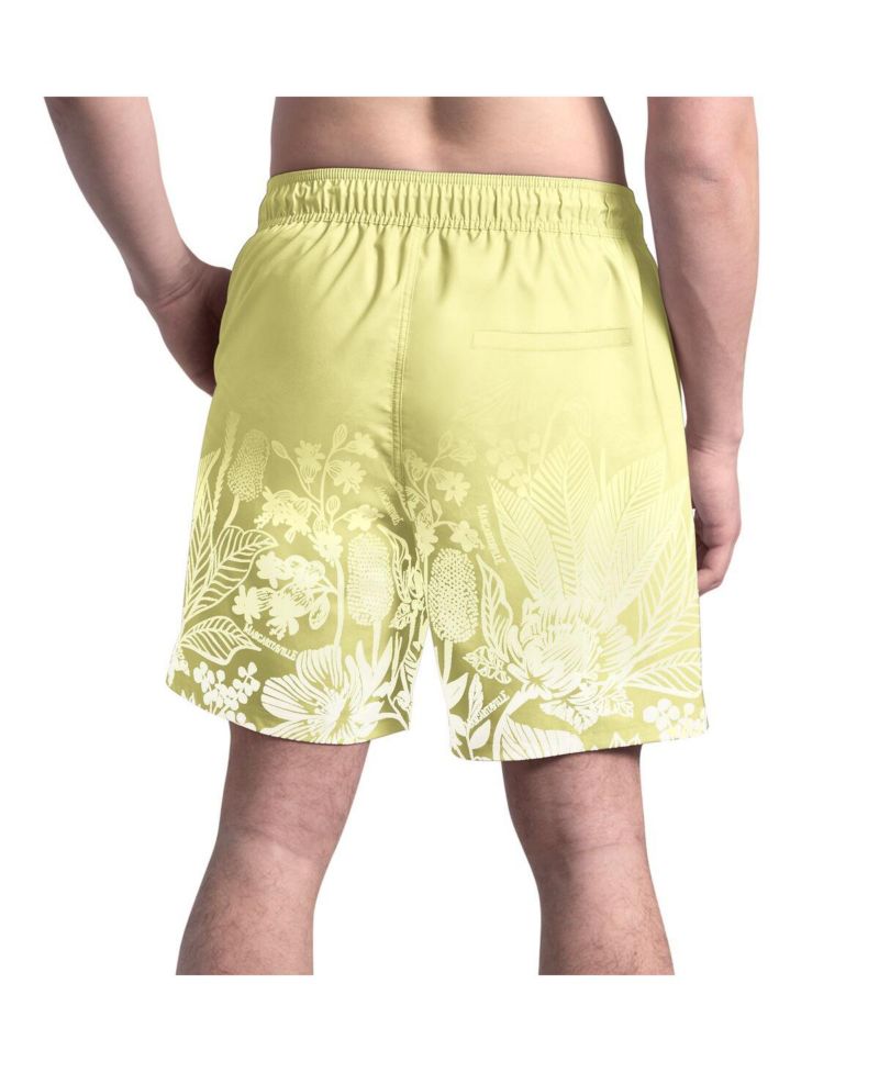 Men's Yellow San Diego Padres Lagoon Fiesta Swim Shorts
