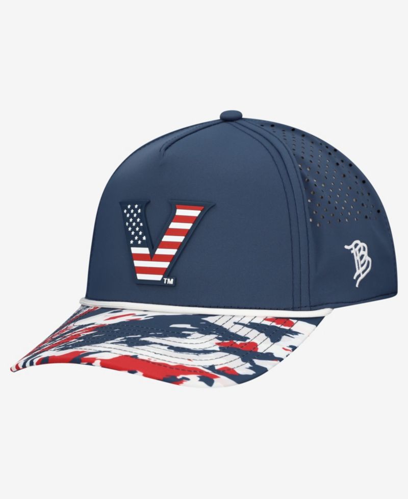 Men's and Women's Navy Vanderbilt Commodores Stars & Stripes Rope Adjustable Hat