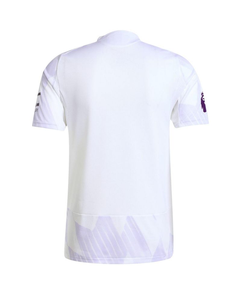 Men's White Manchester United 2025/26 Away Authentic Jersey