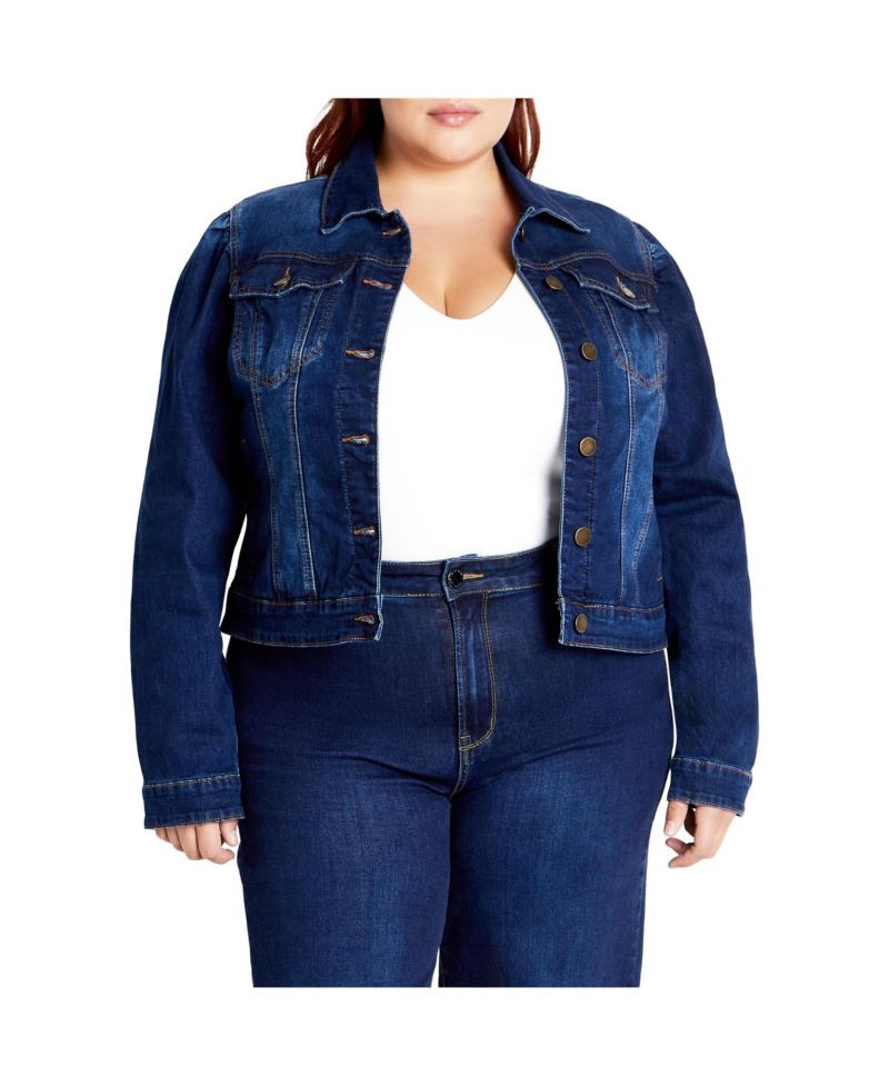 Plus Size Kira Denim Jacket