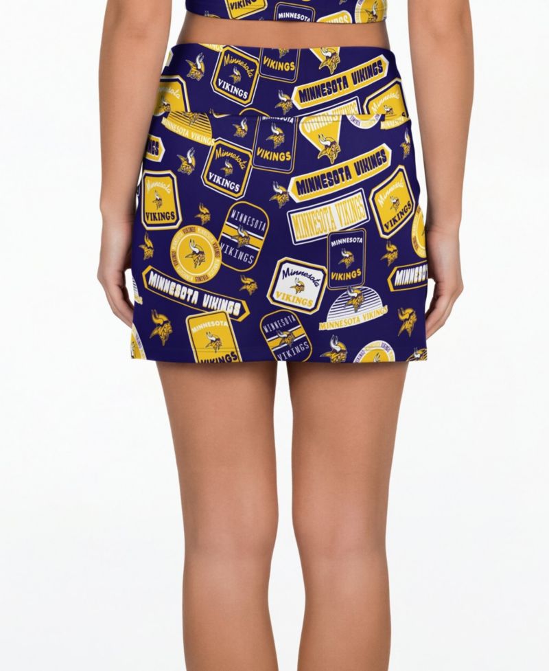 Women's Purple Minnesota Vikings Grady Sleep Skort