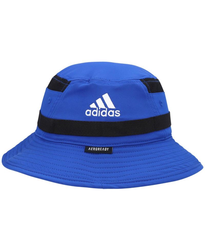 Men's Royal Kansas Jayhawks 2021 Sideline AEROREADY Bucket Hat