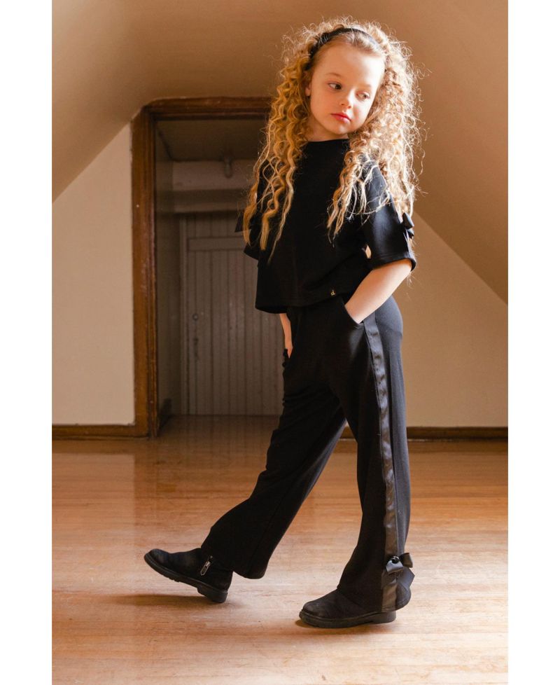 Big Girls (6Y - 12Y) Flare Legs Milano Pants