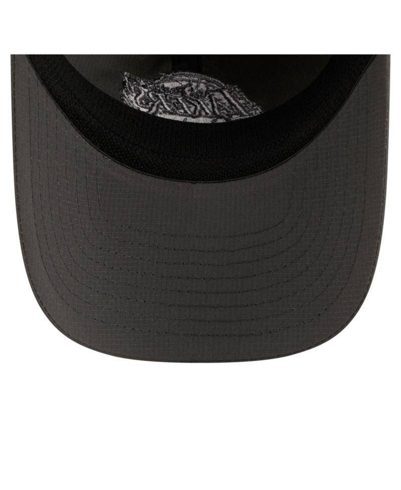 Men's and Women's Charcoal Los Angeles Lakers Ripstop Casual Classic Adjustable Hat