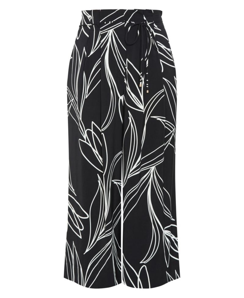 Women's Shania Bloom Print Wide Leg Pant