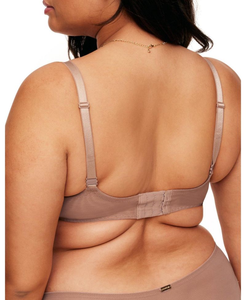 Plus Size Chelsi Unlined Demi Bra