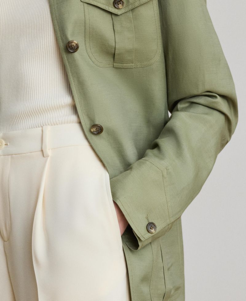 Women's Twill Field Spread Collar Jacket