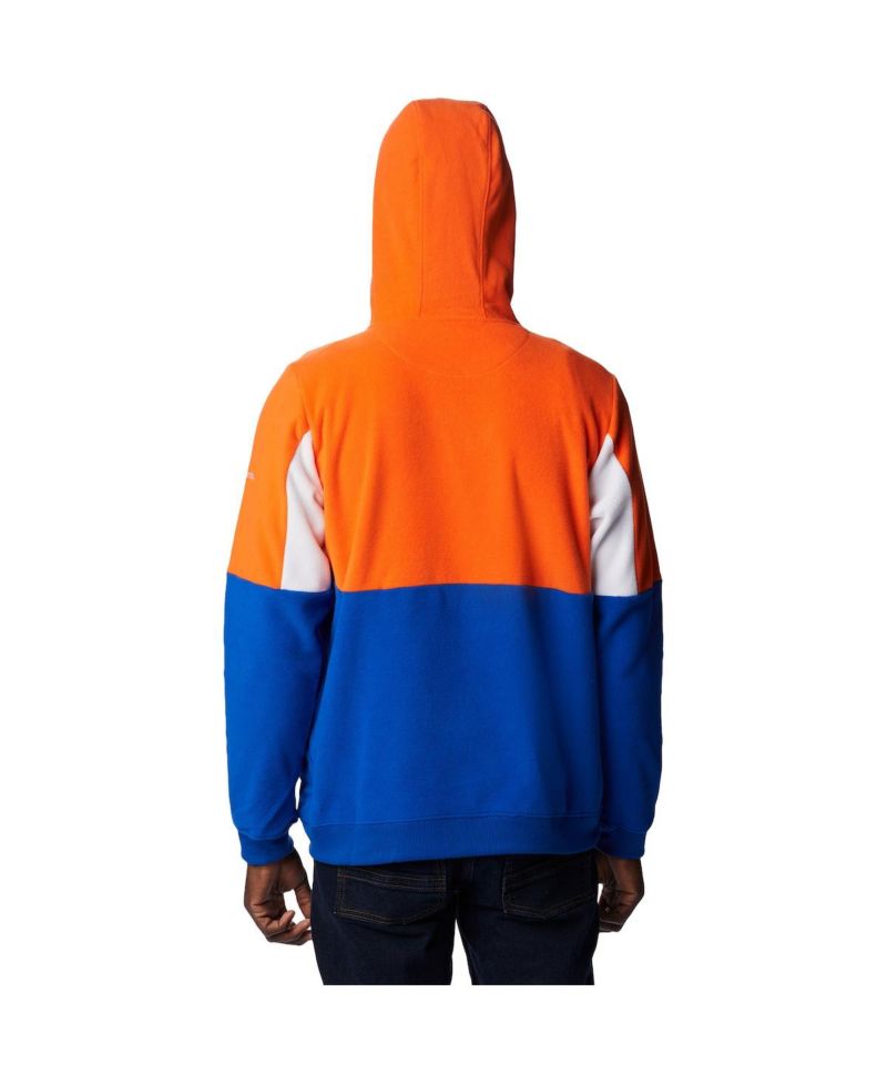 Men's Royal Florida Gators Lodge Quarter-Zip Hoodie