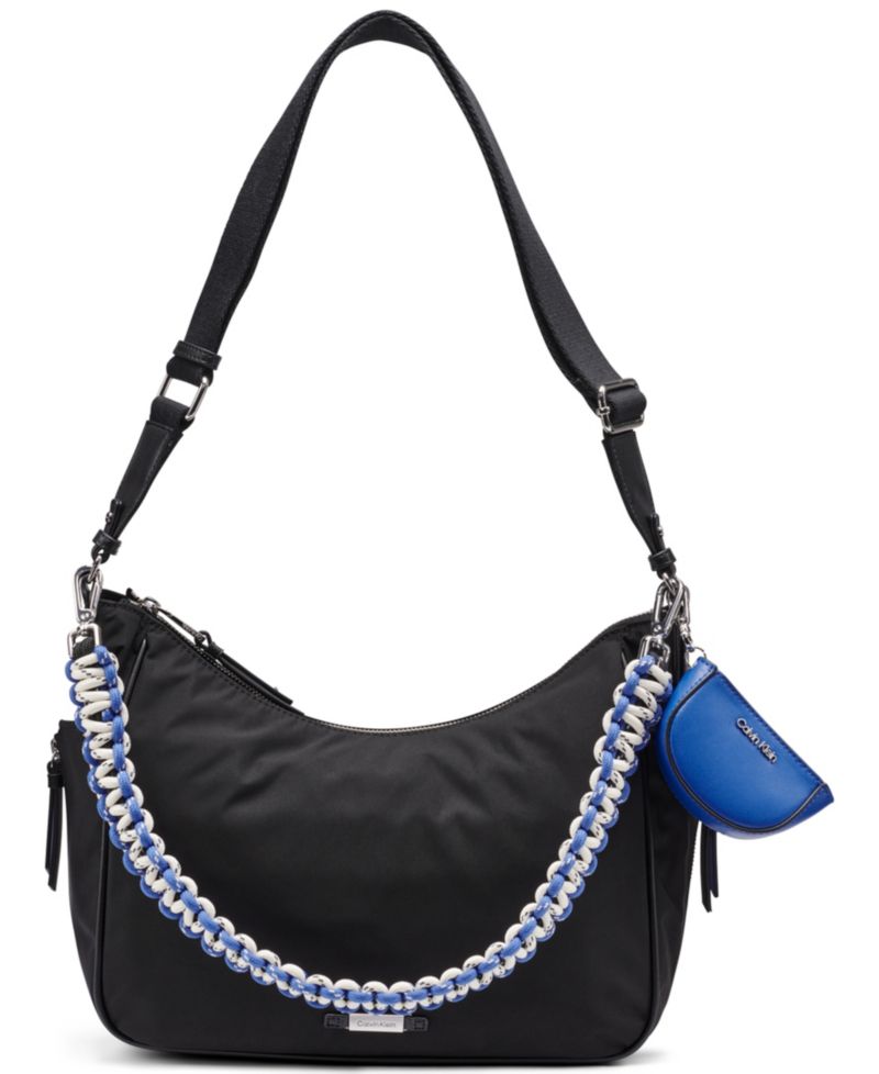 Zulle Nylon Medium Hobo Handbag