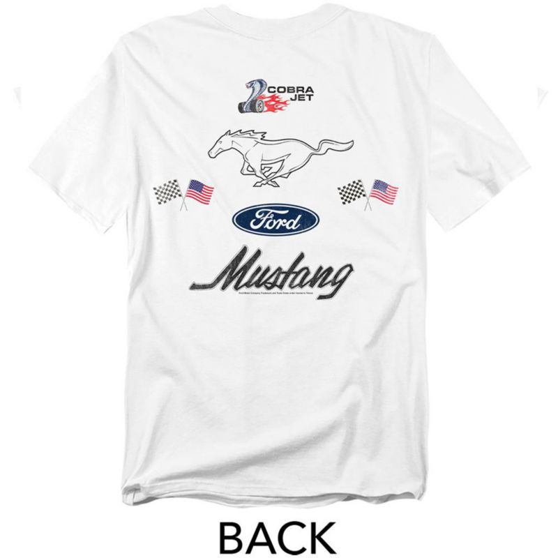 Men's Ford Logo Stack Front Back T-Shirt
