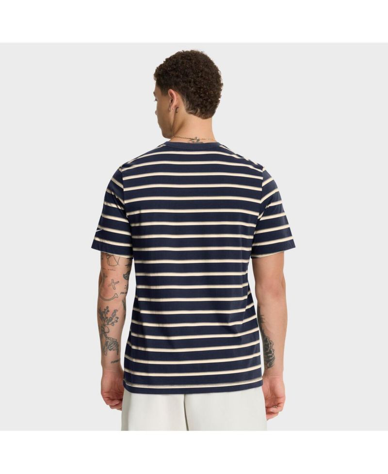 Men's Navy Penn State Nittany Lions Athletic Prep Legacy Summit Stripe T-Shirt