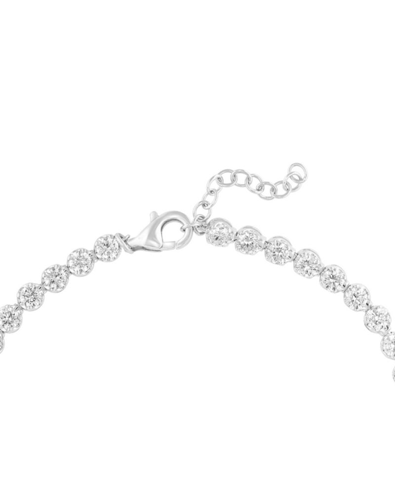 EFFY® Lab Grown Diamond Tennis Bracelet (3 ct. t.w.) in 14k White Gold