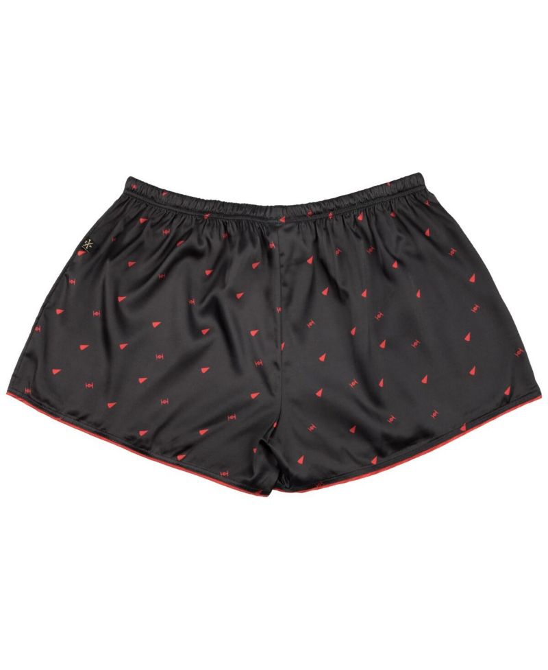 Women's Black Star Wars Imperial Robe Shorts Pajama Set