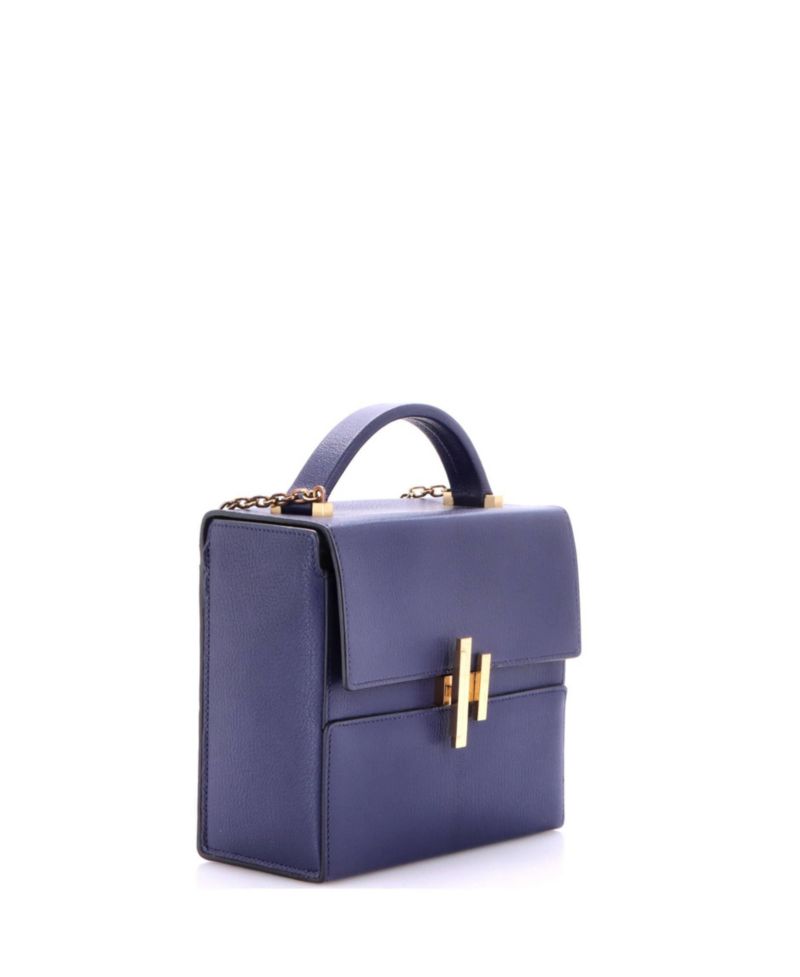 Cinhetic Top Handle Crossbody Box Bag