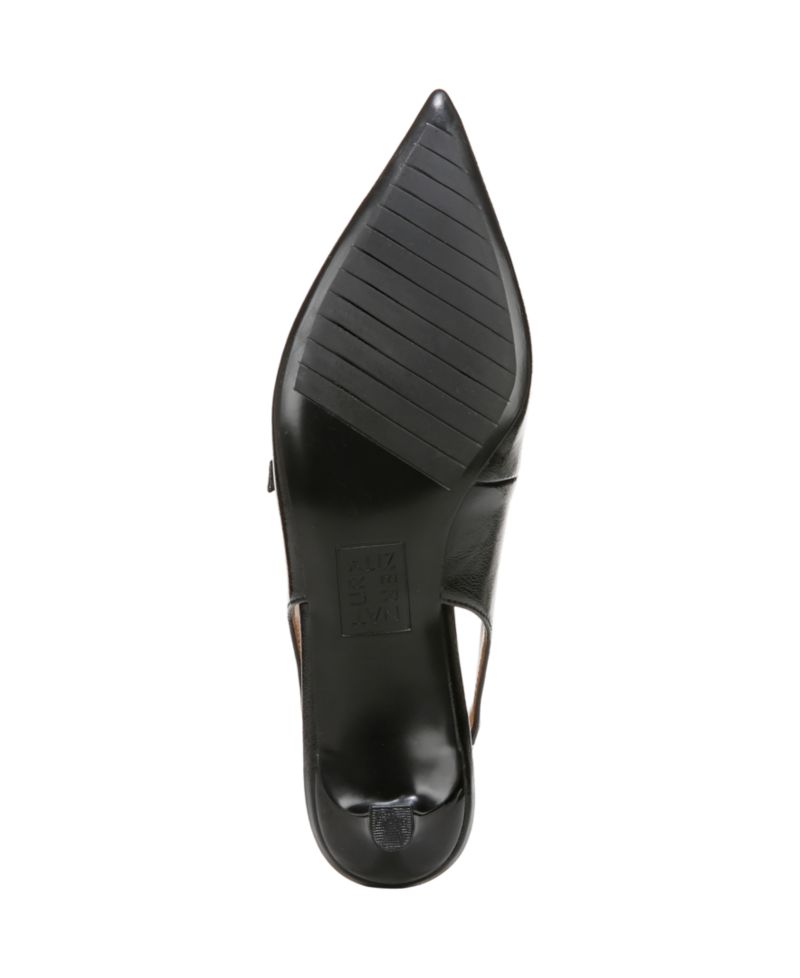 Women's Grayson Pointed Toe Kitten Heel Slingback Pumps