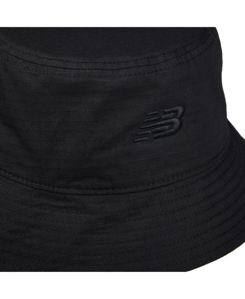 Men's Flying Logo Black Bucket Hat Size S/M