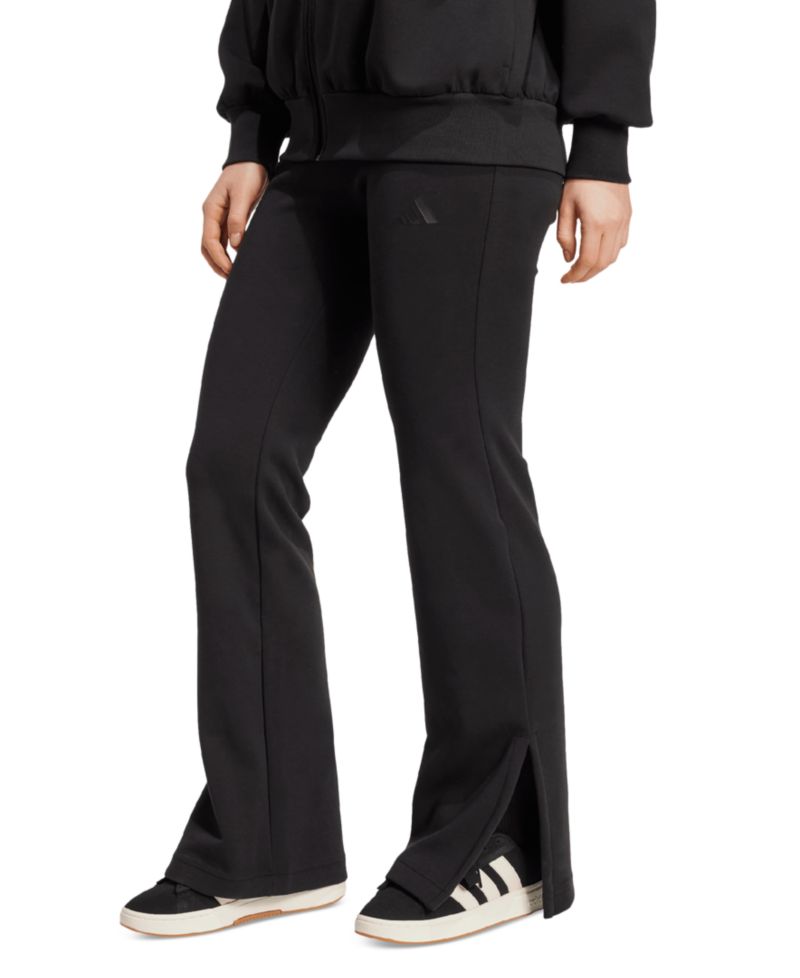 Women's Mid-Rise Soft Lux Flare-Leg Pants