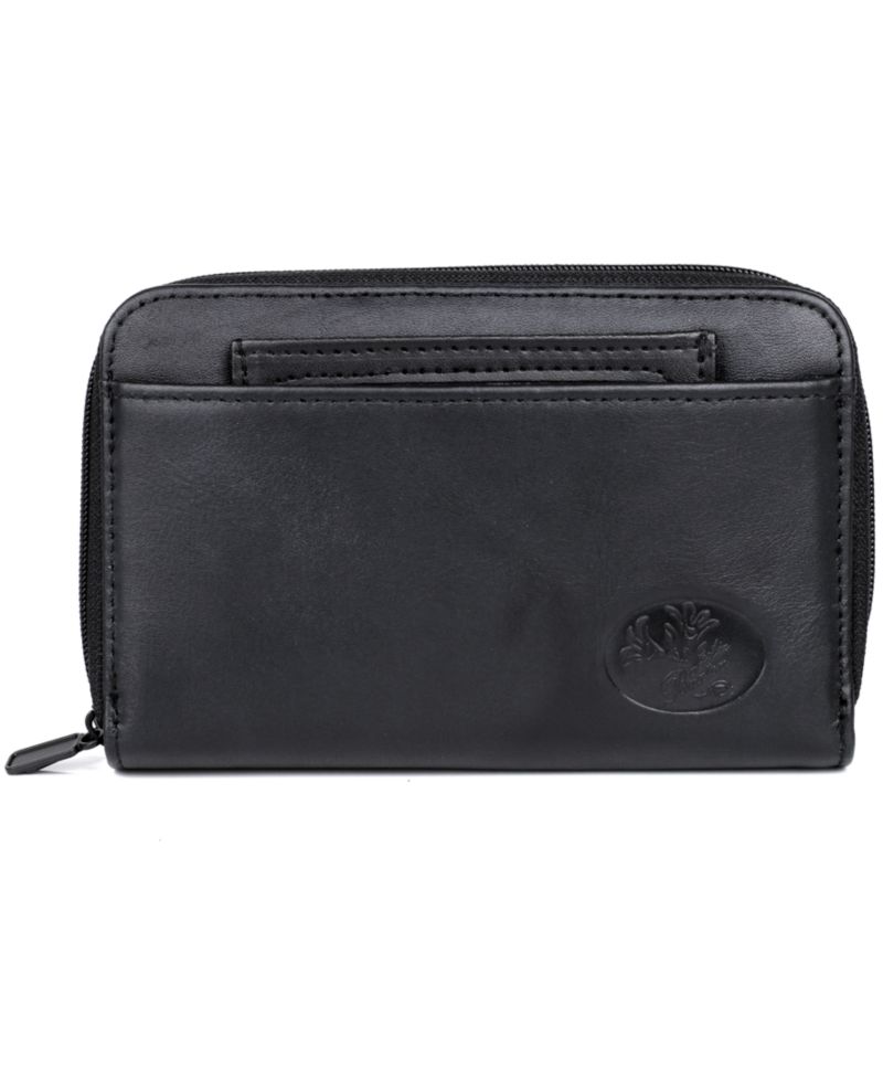 Women's Heiress Double Zip Organizer Wallet