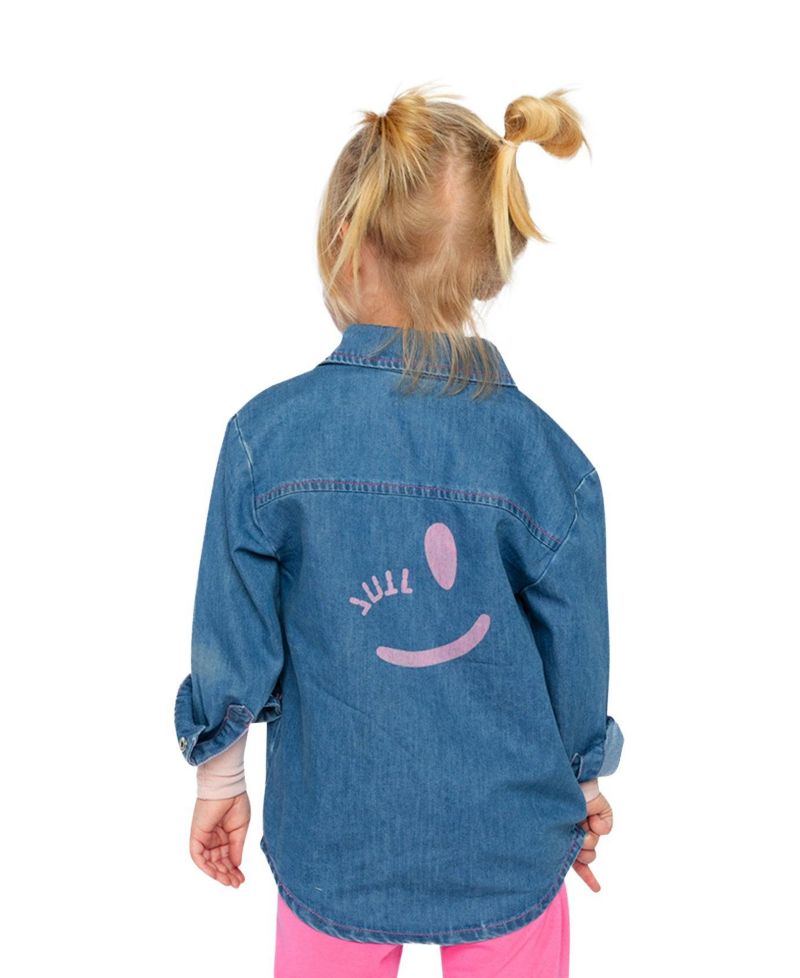 Big Girls (6Y - 14Y) Denim Shirt