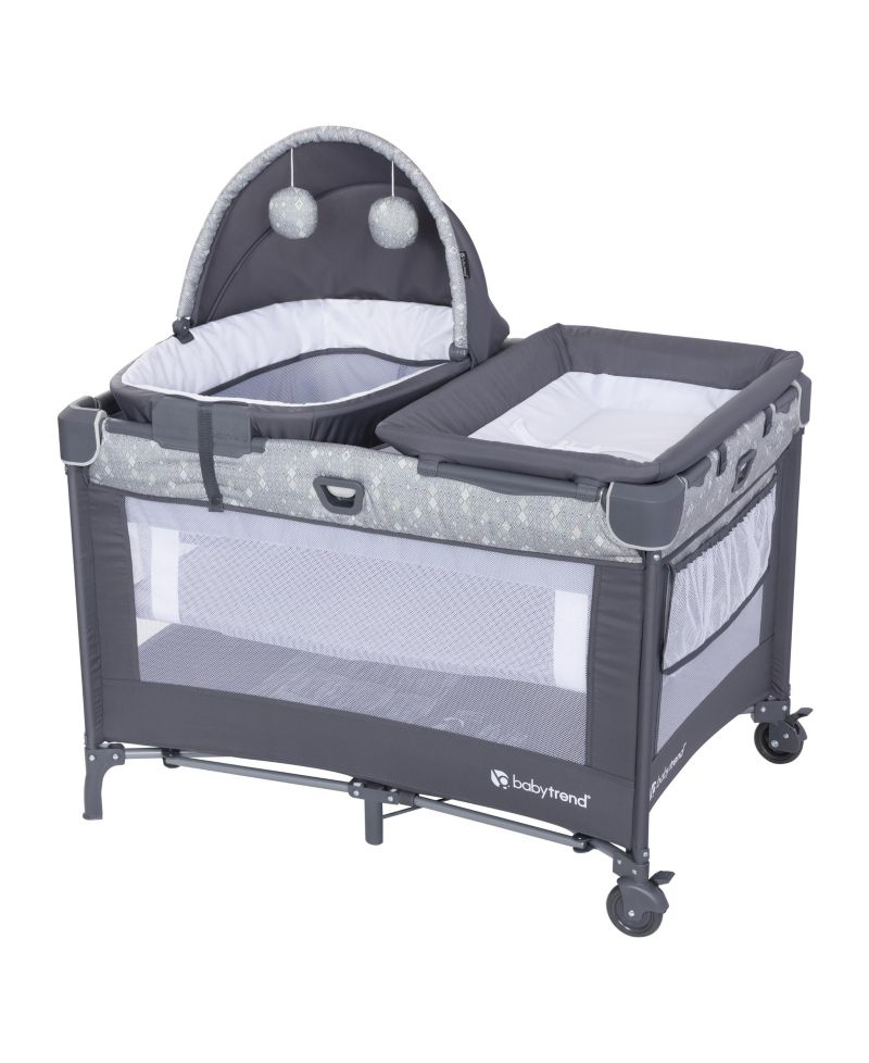 Nursery Den Playard with Snooze Pod and Flip Over Changer