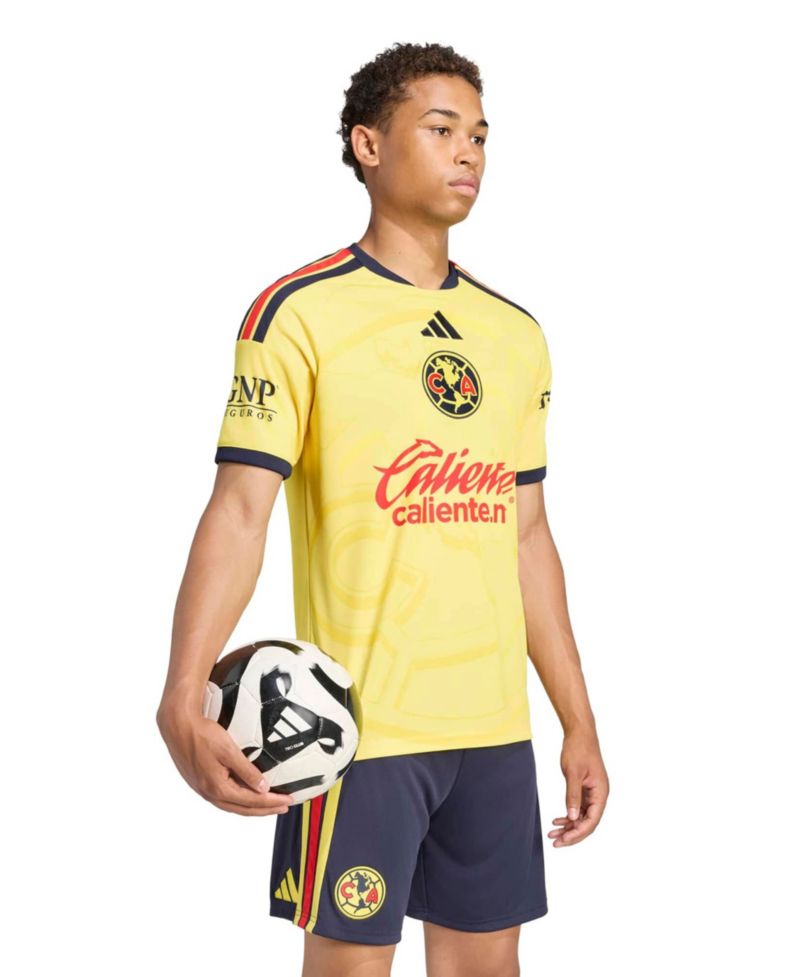 Men's Yellow Club America 2026/27 Home Replica Jersey