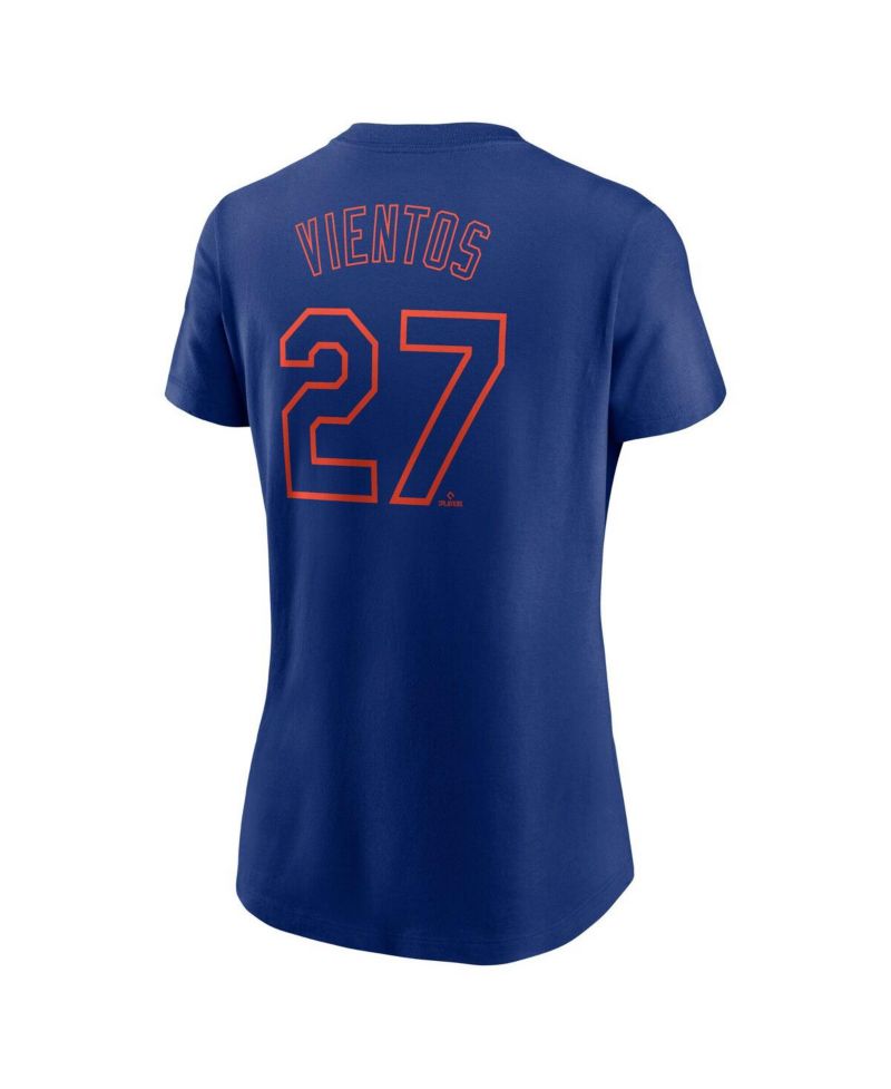 Women's Mark Vientos Royal New York Mets Fuse Name & Number T-Shirt