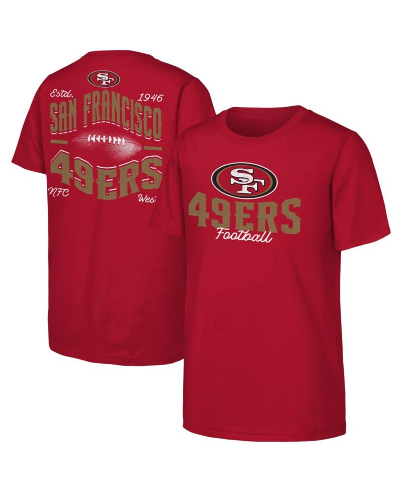 Boys' and Girls' San Francisco 49ers Top Pick Crewneck T-Shirt