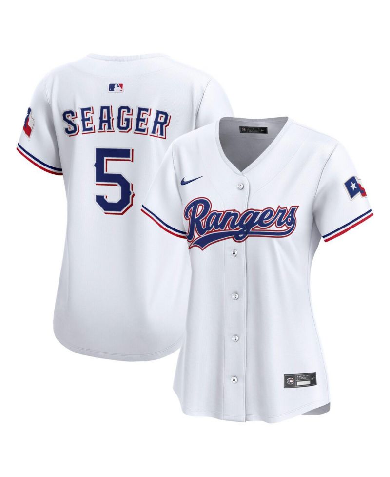 Women's Corey Seager White Texas Rangers Home Limited Jersey