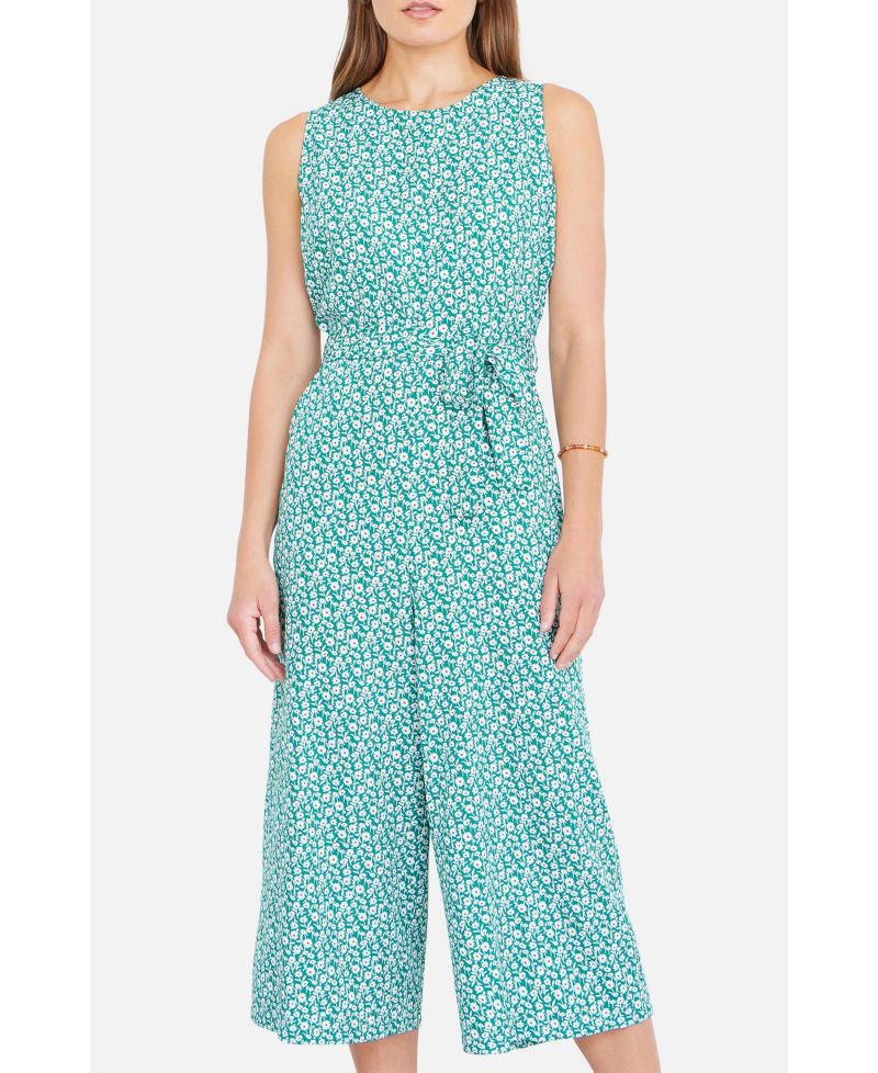 Women's Ditsy Culotte Jumpsuit