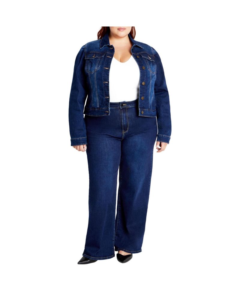 Plus Size Kira Denim Jacket