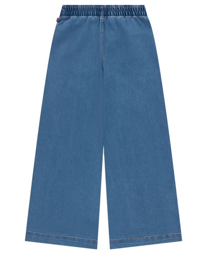 Girls 7-16 Pull On Pintuck Wide Dobby Pants