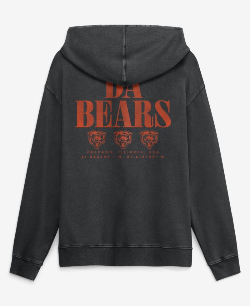 Men's Black Chicago Bears Relaxed Intense Rivalry French Terry Hoodie