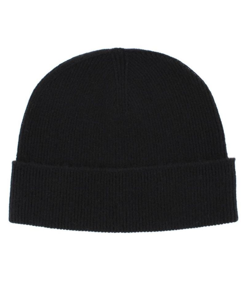 Men's Camden Cashmere Solid Colored Micro Ribbed Beanie