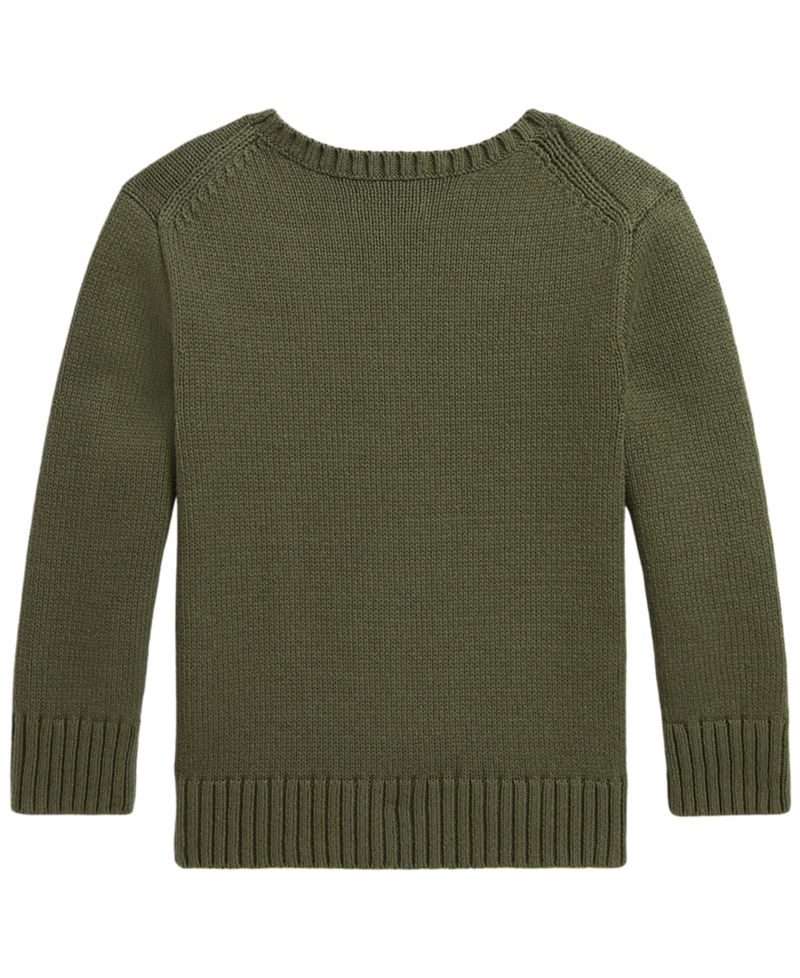 Boys' 2T-7 Polo Bear Sweater