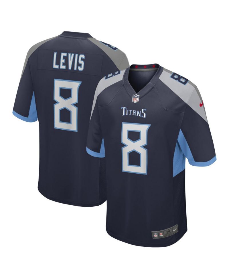 Men's Will Levis Navy Tennessee Titans Game Jersey
