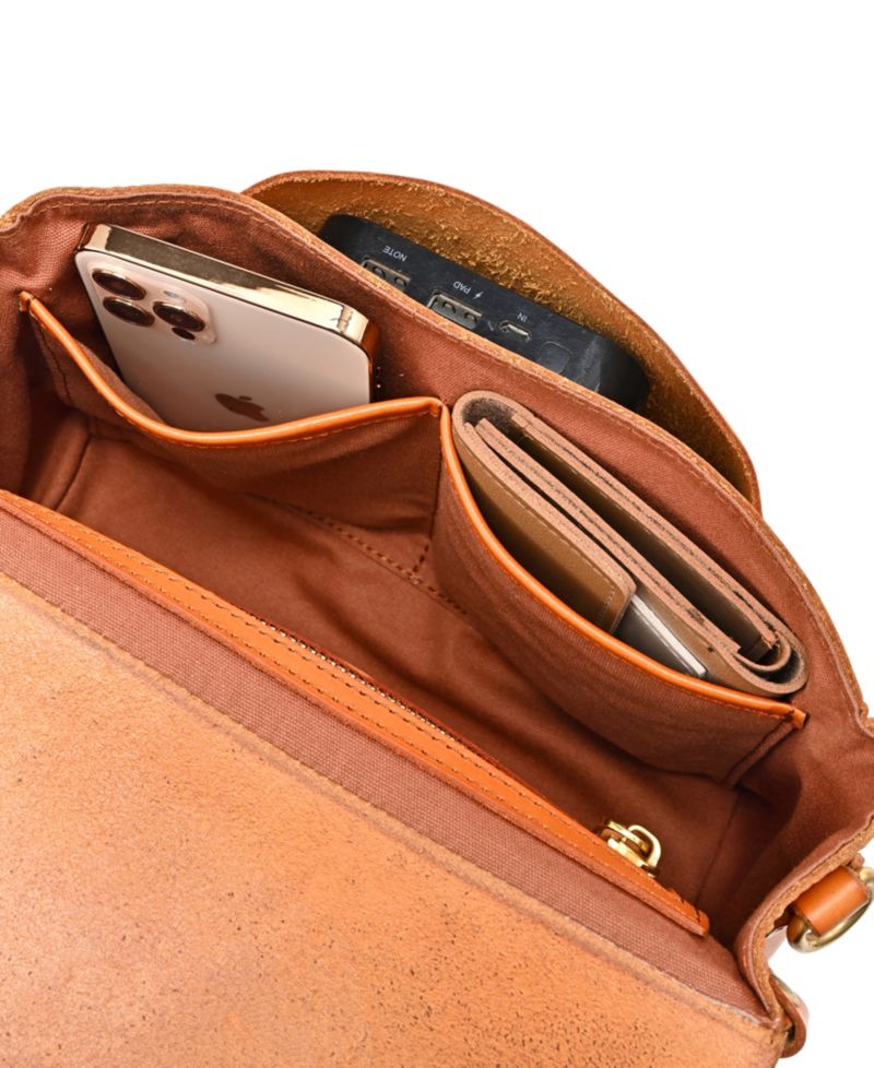 Isla Small Leather Crossbody Bag