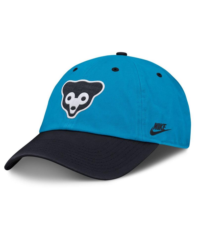 Men's Blue/Navy Chicago Cubs Neon 90s Club Adjustable Hat