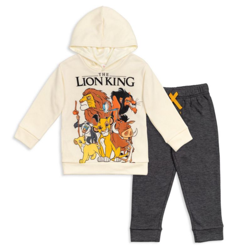 Toddler Boys 2T - 5T Fleece Hoodie and Pants Outfit Set