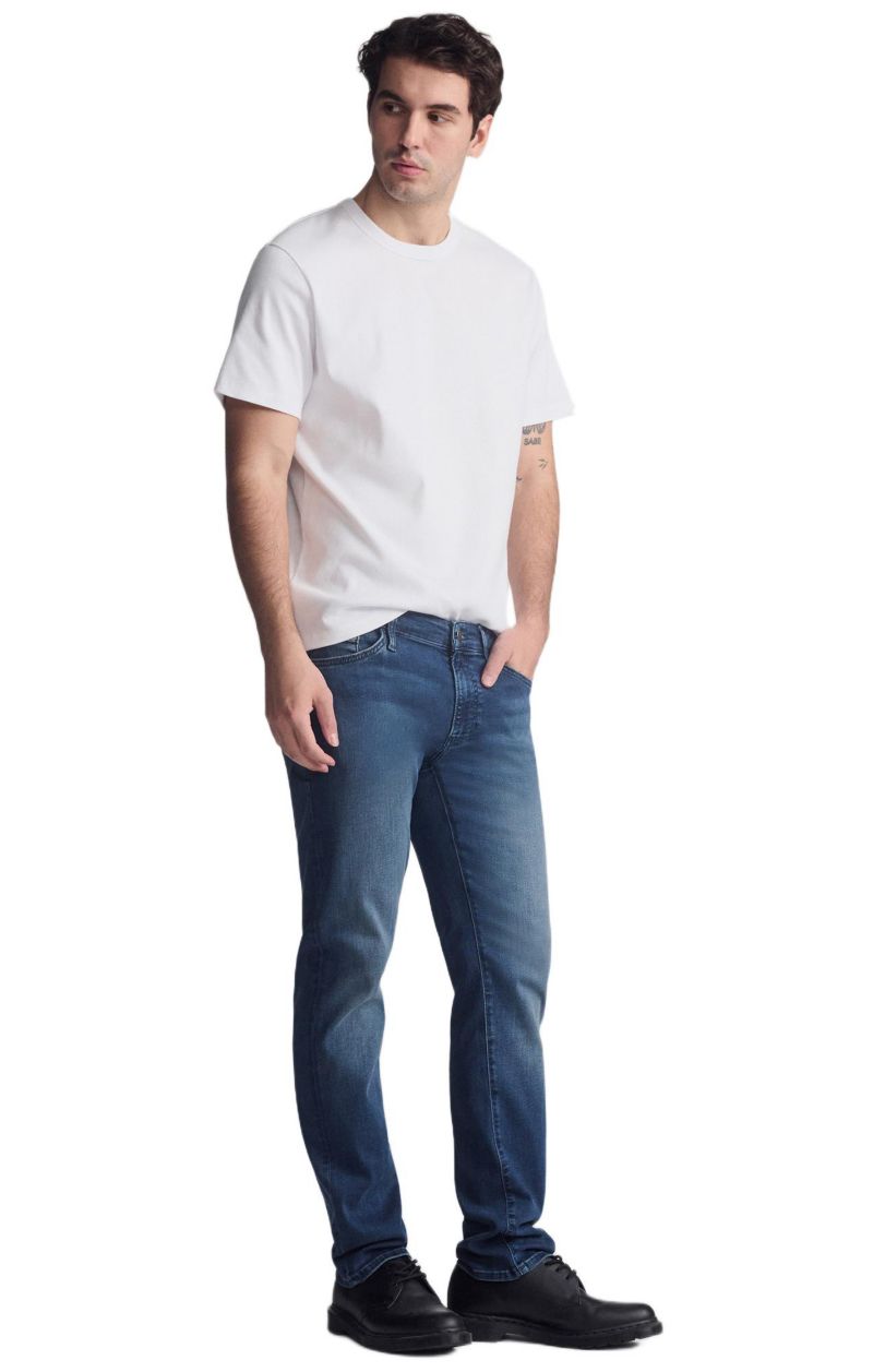 Men's Jake Regular Rise Skinny Leg In Dark Used Supermove
