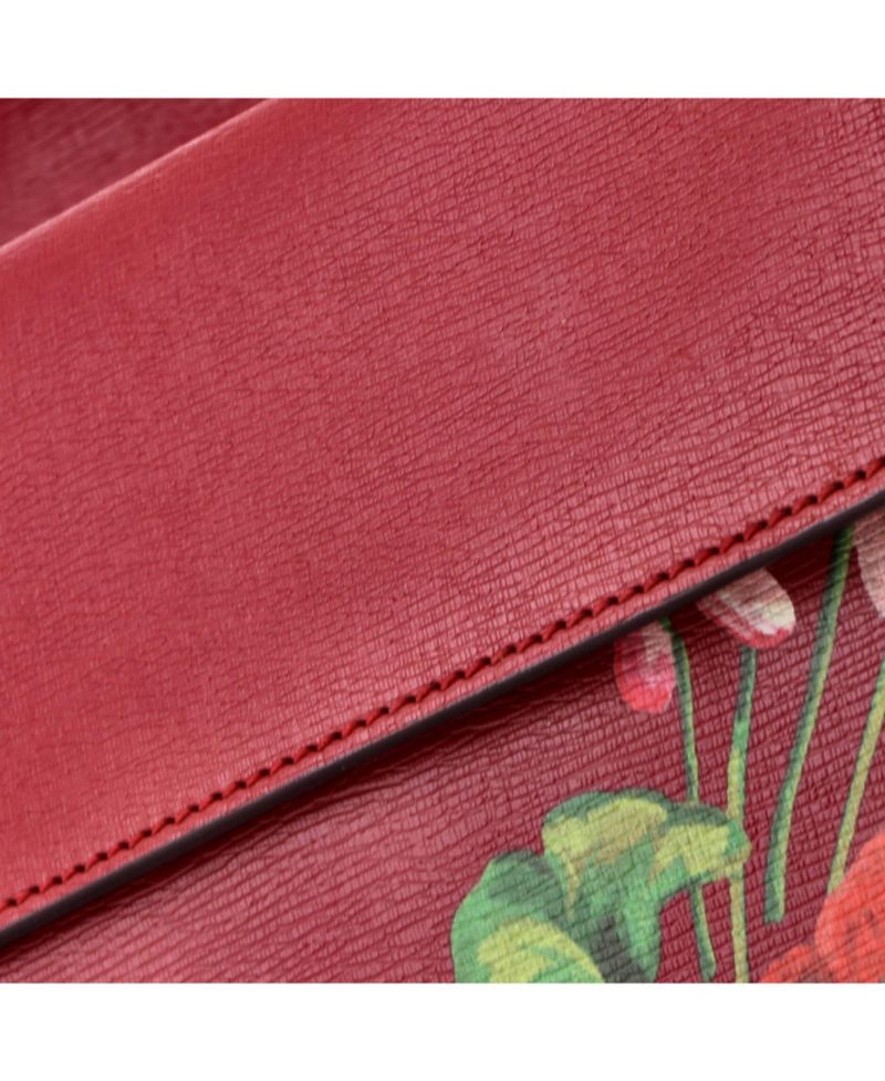 Small Dionysus Bag Blooms Print Leather