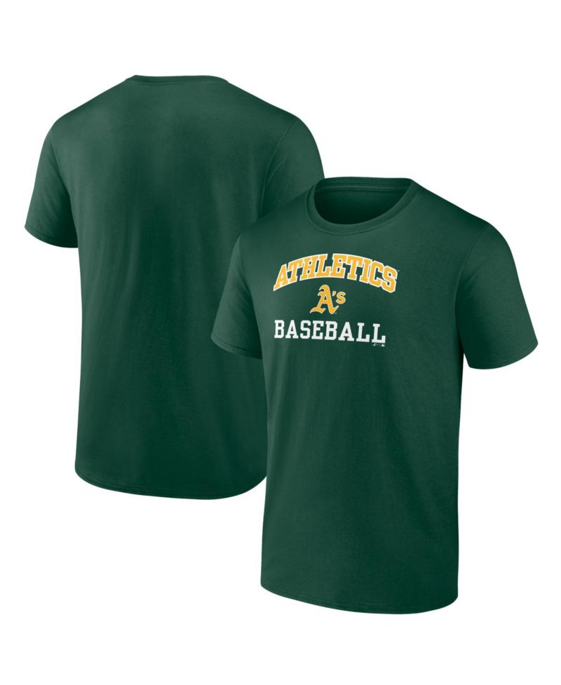 Men's Green Athletics Heart and Soul T-Shirt