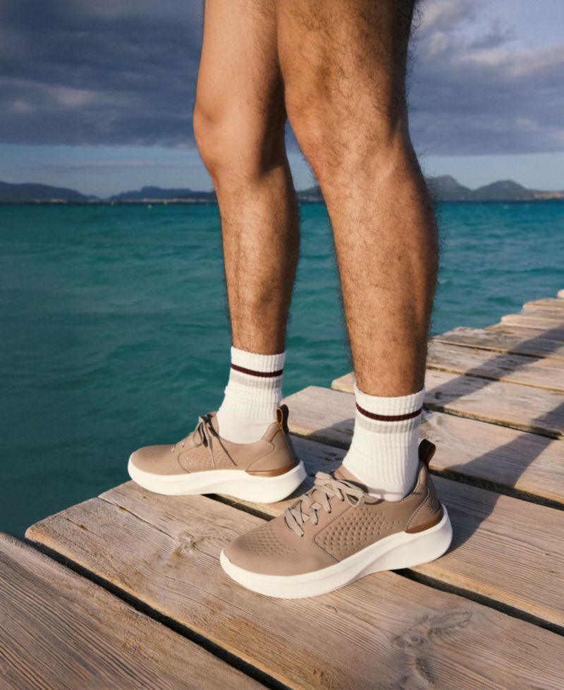 Men's Solevana Round-Toe Sneakers