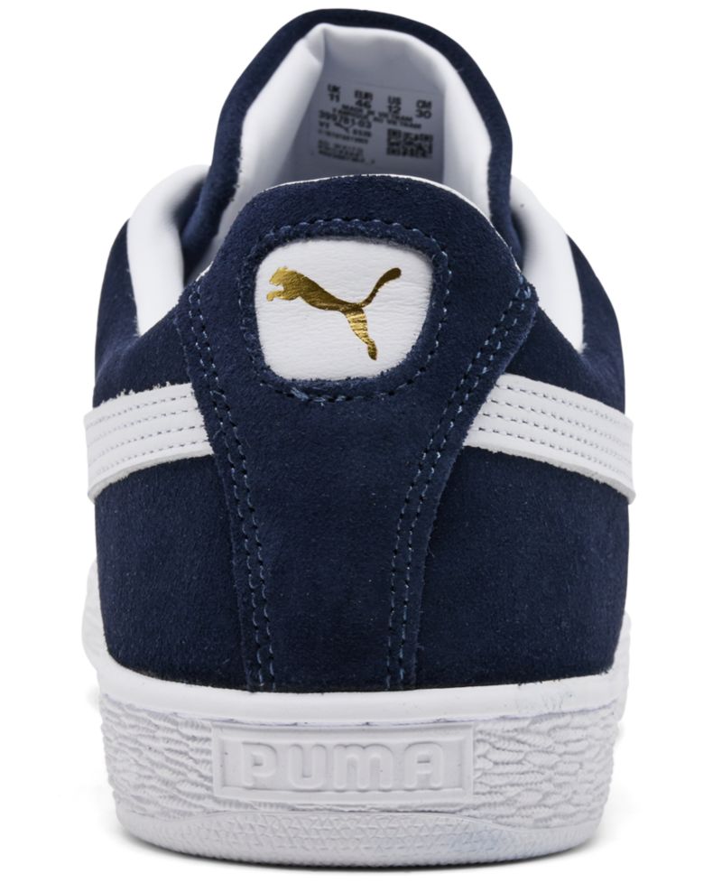 Men's Suede Classic Retro Low-Top Sneakers from Finish Line