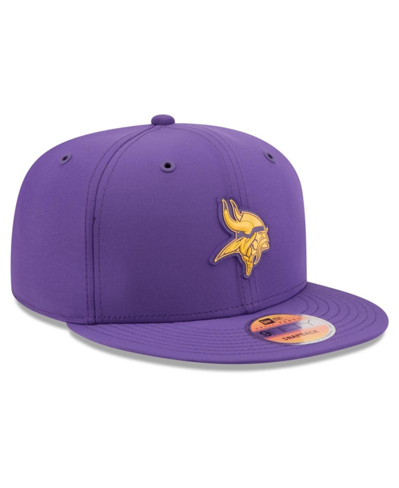 Men's Purple Minnesota Vikings 2026 Sideline 9FIFTY Snapback Hat