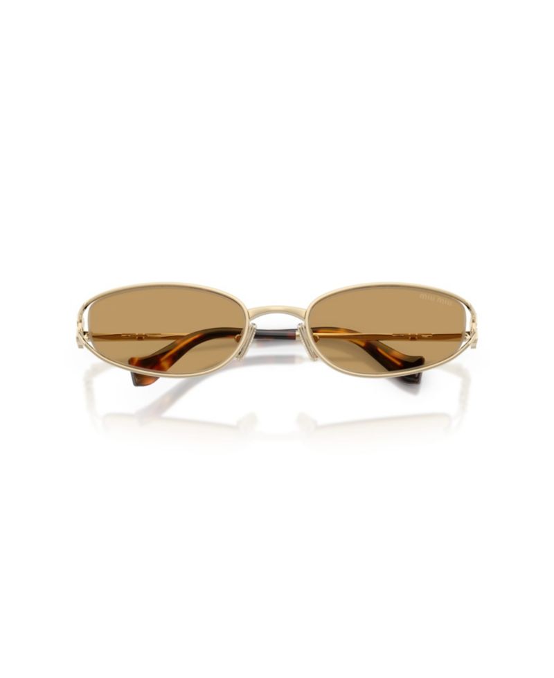 Women's Geometric Metal Sunglasses MU C51S