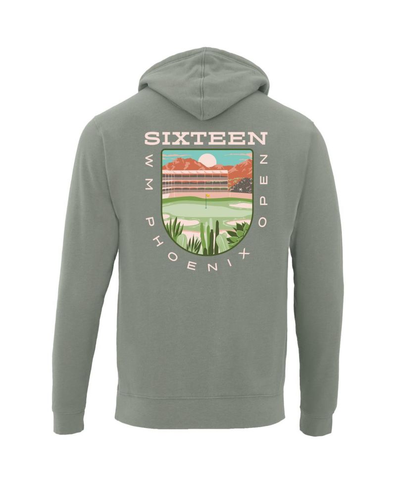 Men's and Women's Green WM Phoenix Open Sixteen Seabrooke Fleece Hoodie